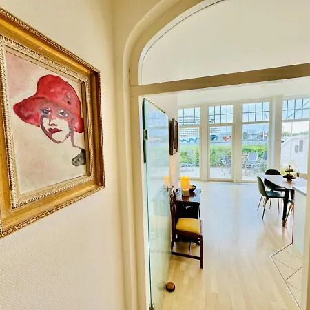 Lotsenhaus, Atelier Meerblick Apartment *