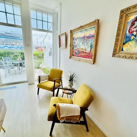 Lotsenhaus, Atelier Meerblick Lejlighed *